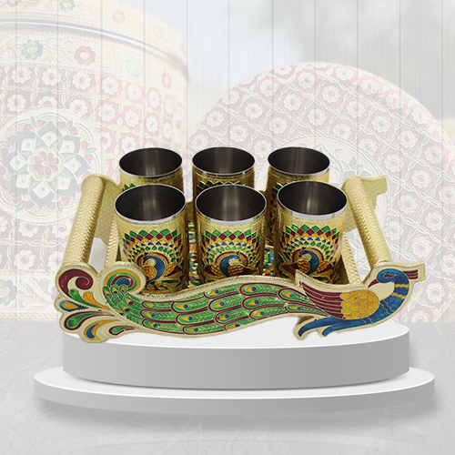 Glass Tray Set